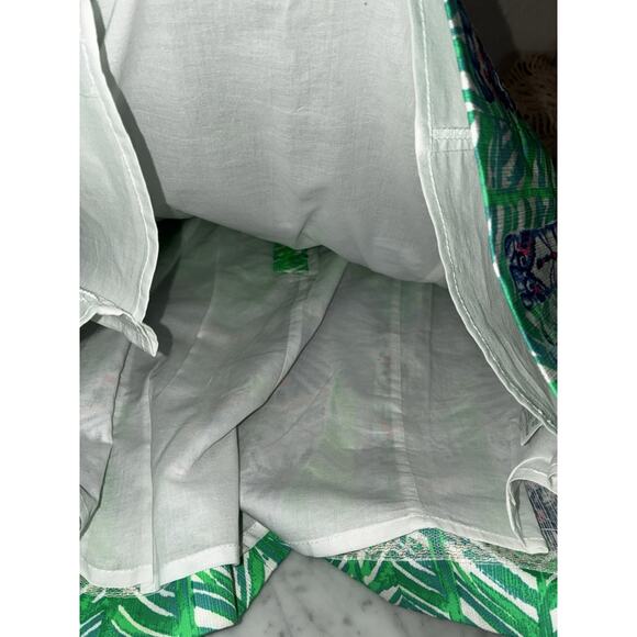 Lilly Pulitzer Mila Shift Dress New 2 Toucan Green Elephants Costa Verde - Picture 8 of 14
